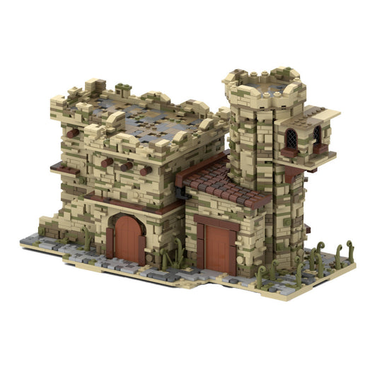 Arabic Style House Building Kit | LEGO-Compatible MOC - 1