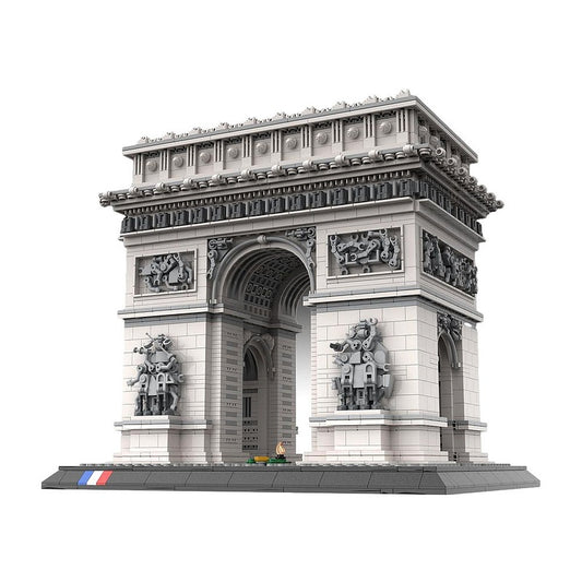 Arc De Triomphe MOC Historic Landmark Architecture Building Kit - 1