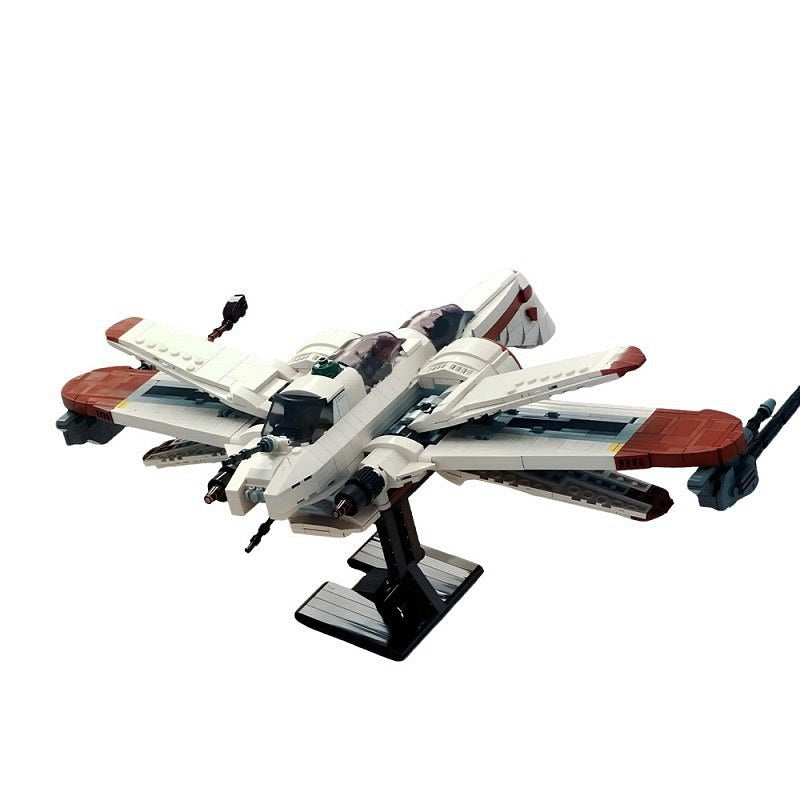 ARC Heavy Clone Starfighter MOC Building Kit | Space Fighter Model - 3