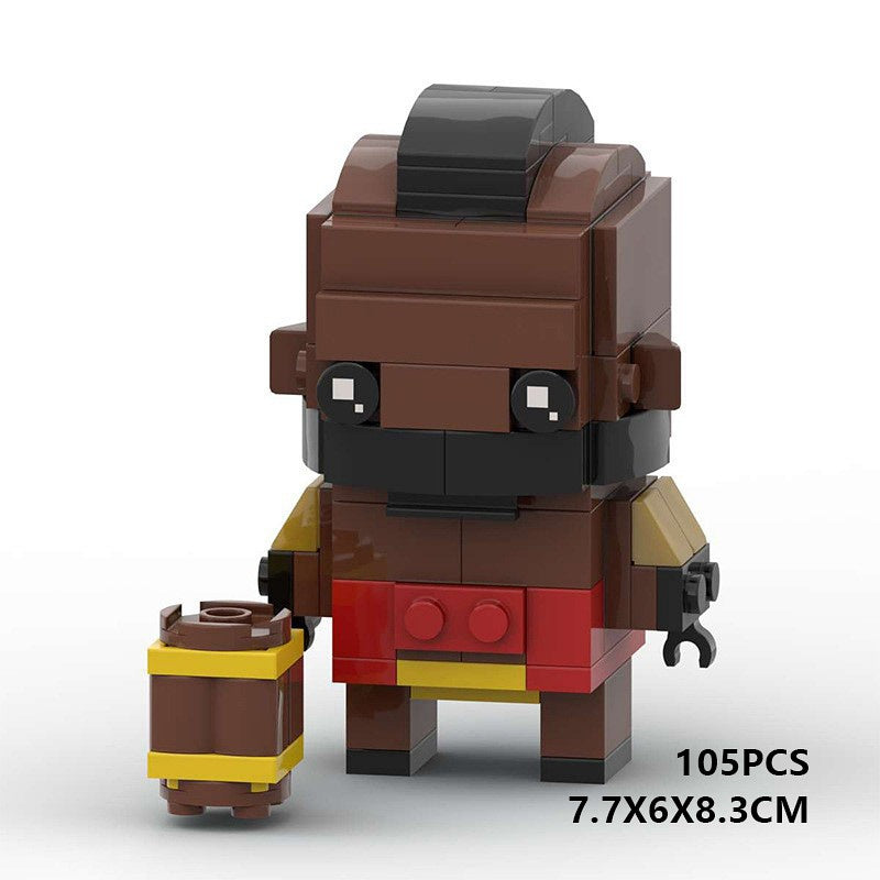 Arena Clash BrickHeadz Hero Building Kit | LEGO-Compatible MOC - 1