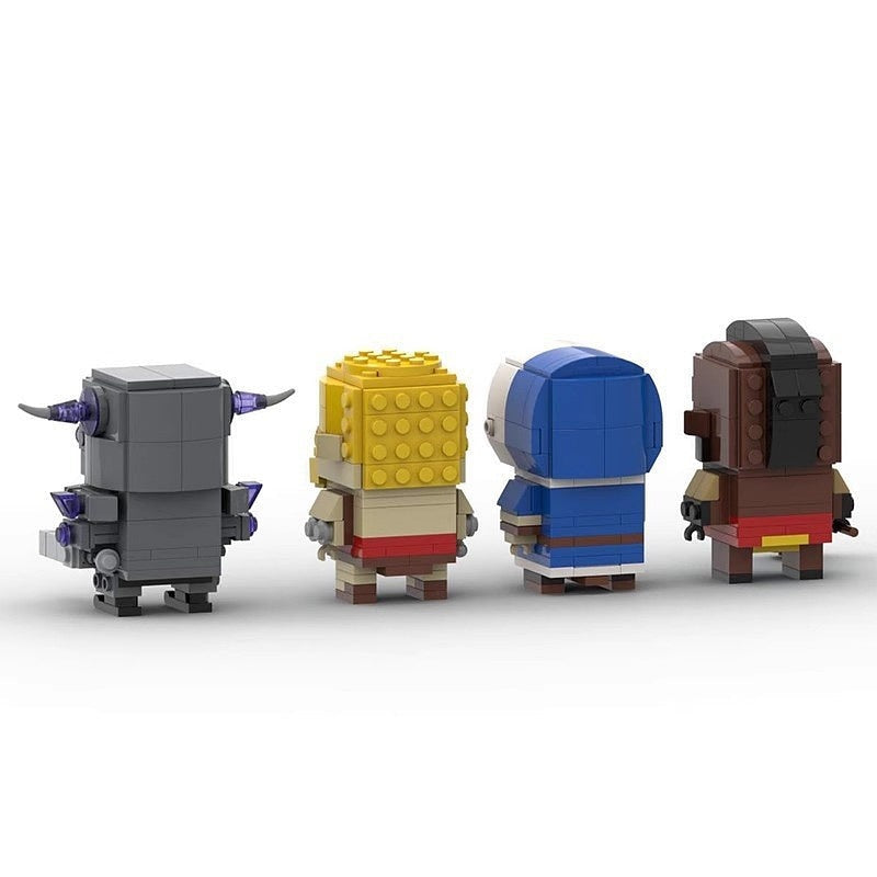 Arena Clash Hero Cube Character MOC Building Kit | Battle Figure Design - 2