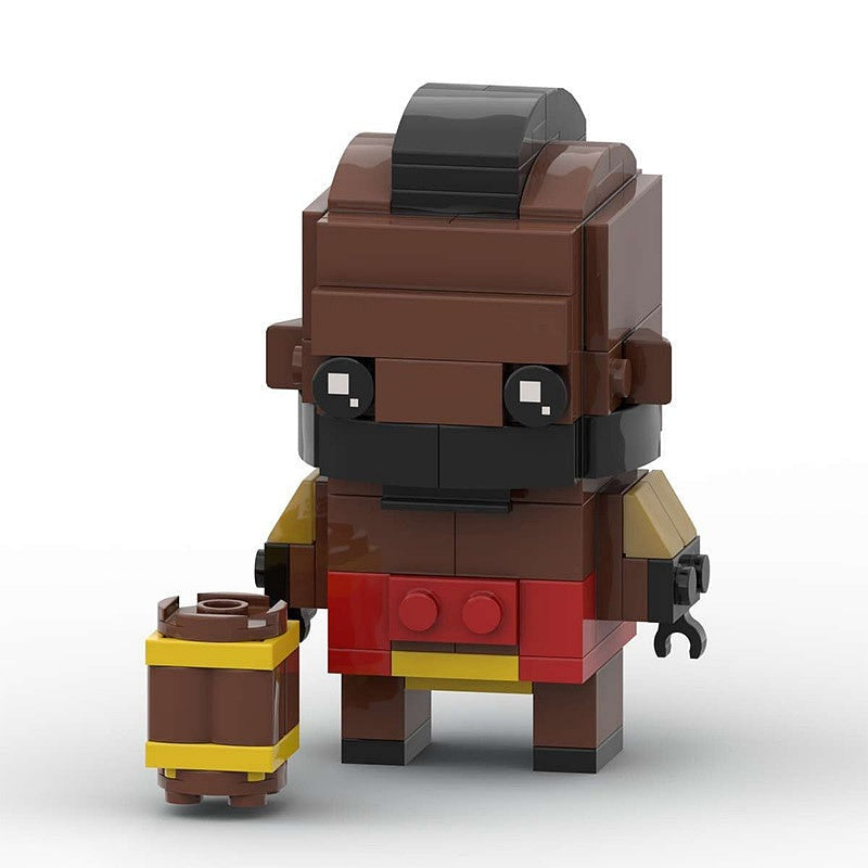 Arena Clash Hero Cube Character MOC Building Kit | Battle Figure Design - 7