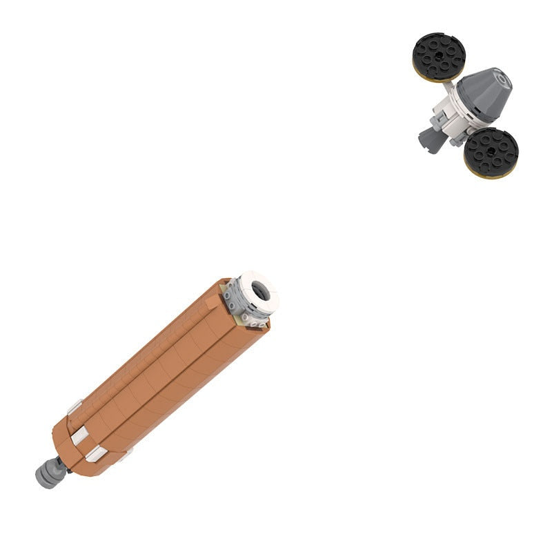 Ares I Crew Launch Vehicle MOC Rocket Building Kit | 1:110 Scale - 5