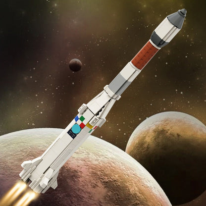 Ariane 1 Launch Vehicle MOC Building Kit | Space Rocket Model - 2