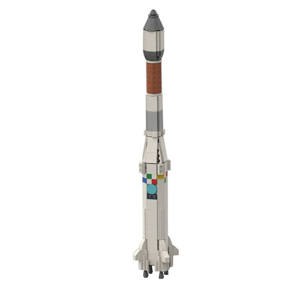 Ariane 1 Launch Vehicle MOC Building Kit | Space Rocket Model - 5