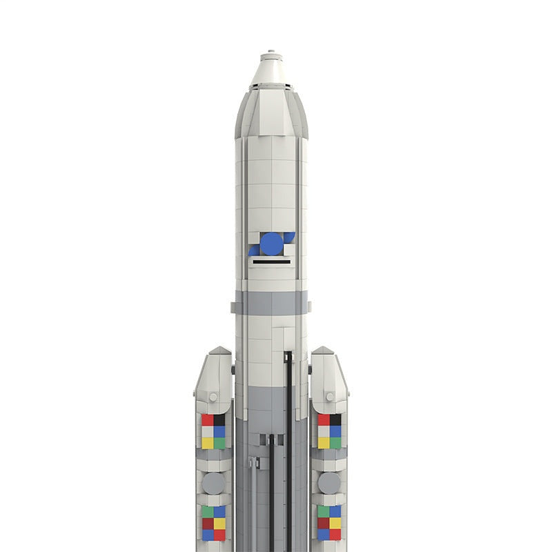 Ariane 5 Rocket MOC Building Kit | Space Launch Vehicle Model - 6