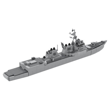 Arleigh Burke Class Destroyer 1:320 Scale MOC Building Kit - 2