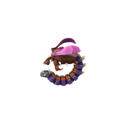 Armored Alien Insectoid MOC Building Kit | Creature Model - 1