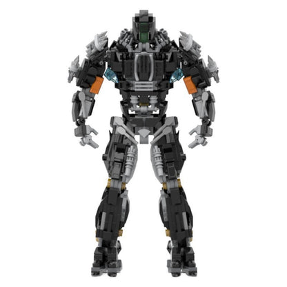 Armored Sci-Fi Mecha MOC Robot Figure Building Kit | Display Model - 4