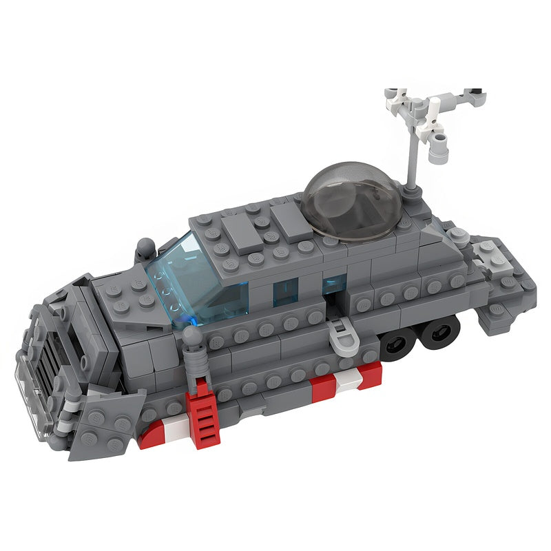Armored Tornado Intercept Vehicle MOC Building Kit - 3