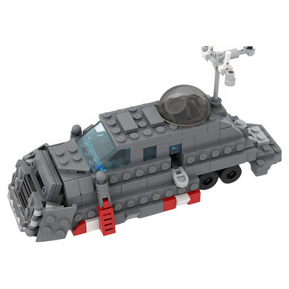 Armored Tornado Intercept Vehicle MOC Building Kit - 3