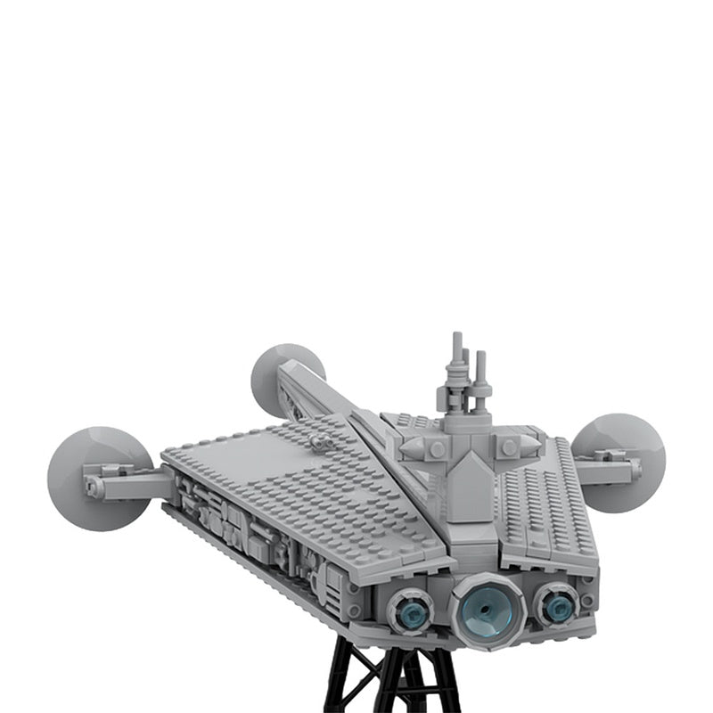 Arrestor-Class Tractor Beam Cruiser Building Kit | LEGO-Compatible MOC - 4