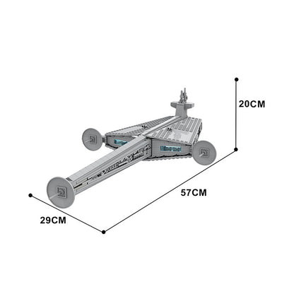 Arrestor-Class Tractor Beam Cruiser Building Kit | LEGO-Compatible MOC - 5