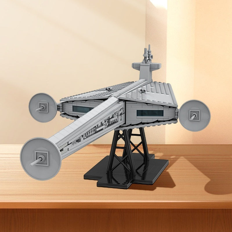 Arrestor-Class Tractor Beam Cruiser MOC Spaceship Building Kit - 3