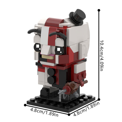 Art Clown Strawberry Jam Edition Brickheadz Building Kit | LEGO-Compatible MOC - 4