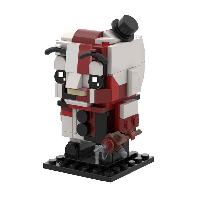 Art Clown Strawberry Jam MOC Cube Character Building Kit - 1