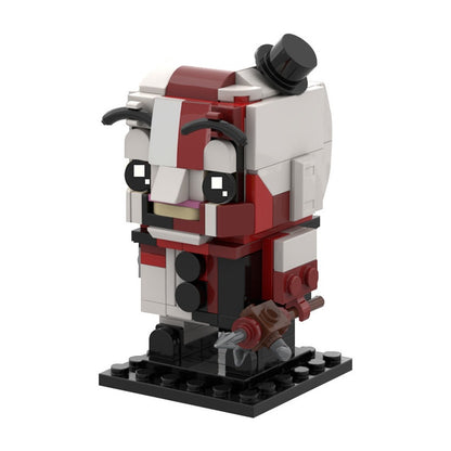 Art Clown Strawberry Jam MOC Cube Character Building Kit - 1