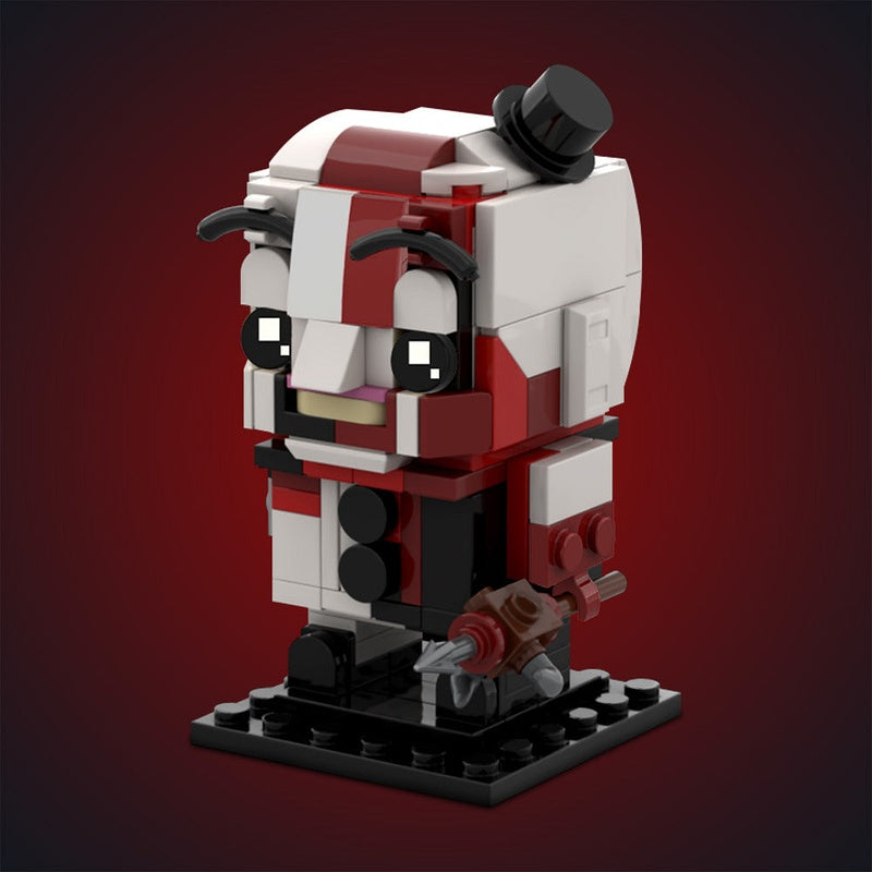 Art Clown Strawberry Jam MOC Cube Character Building Kit - 3