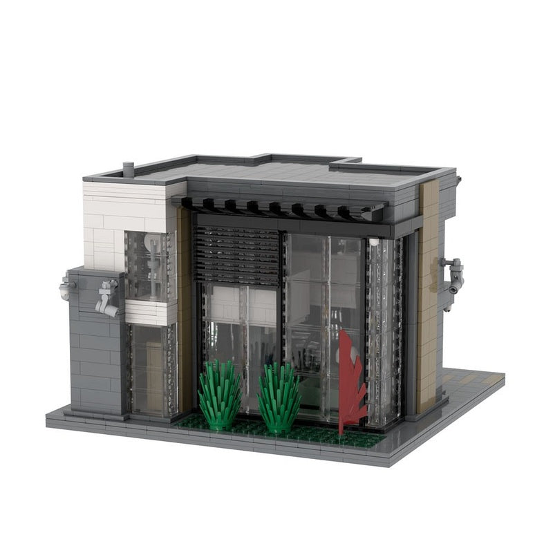 Art Collector's Modern Villa MOC Building Kit - 3