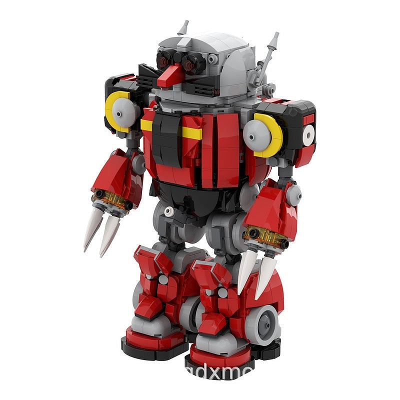 Articulated Giant Egg Battle Mecha MOC Robot Building Kit - 4