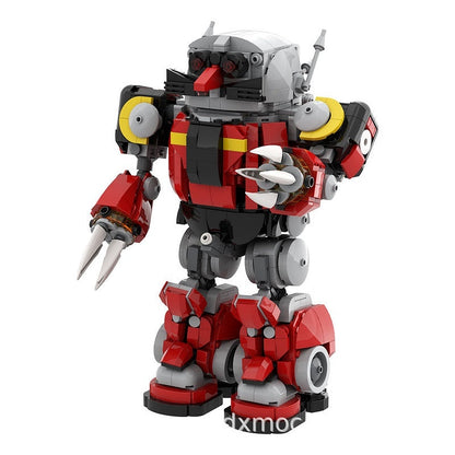 Articulated Giant Egg Battle Mecha MOC Robot Building Kit - 5