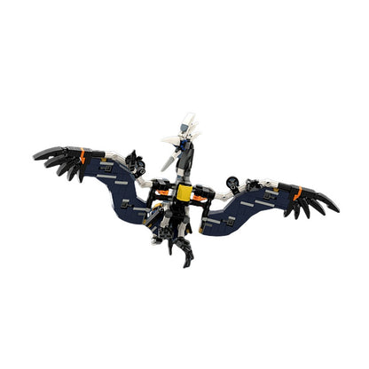 Articulated Mechanical Winged Creature MOC Building Kit - 3