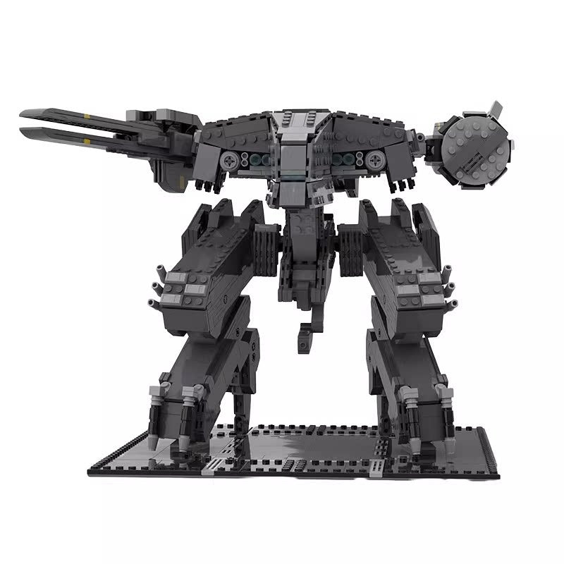 Articulated Tactical Bipedal Combat Mech MOC Building Kit - 1