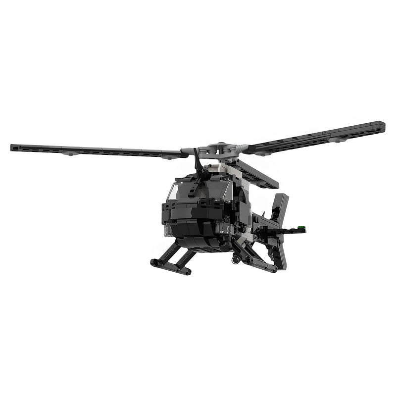 AS350 Urban Police Helicopter MOC Building Kit - 3