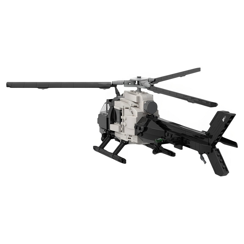 AS350 Urban Police Helicopter MOC Building Kit - 4