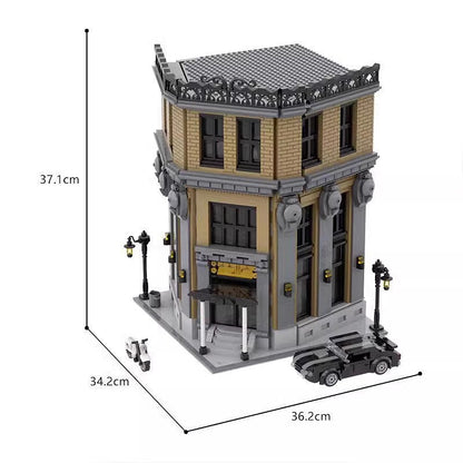 Assassin Underground Hotel MOC Building Kit Hidden Architecture Model - 5