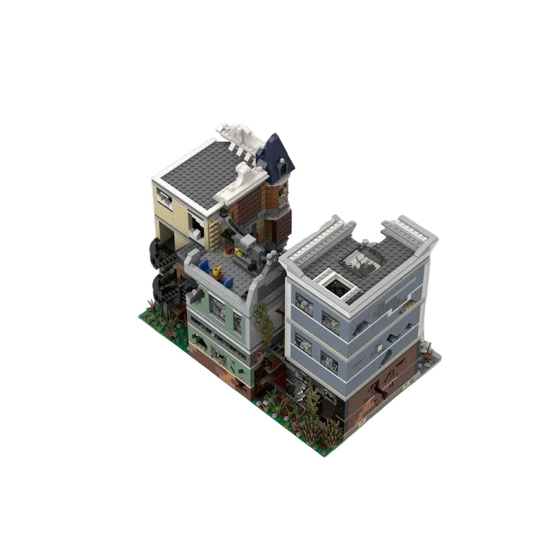 Assembly Square Apocalypse Version Building Kit | Compatible MOC - 4
