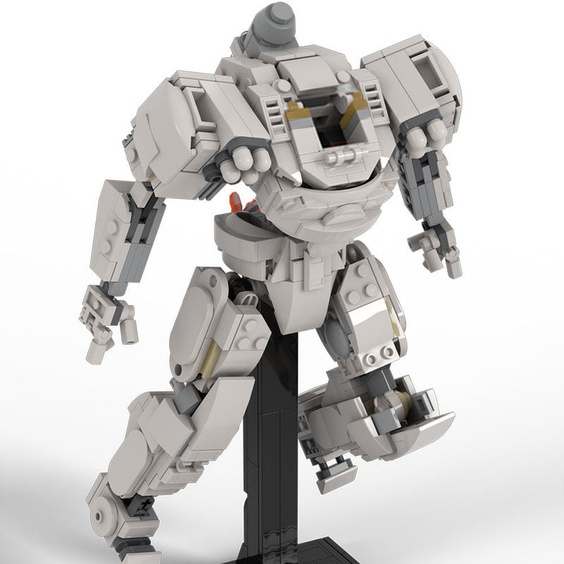 Astronaut Mech Suit MOC Building Kit | Space Explorer Robot Model - 1