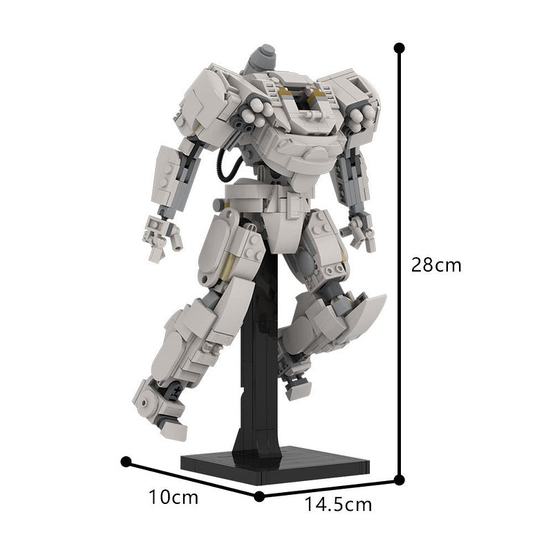 Astronaut Mech Suit MOC Building Kit | Space Explorer Robot Model - 4