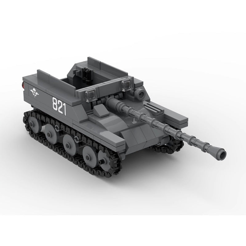 ASU-57 Soviet Tank Destroyer MOC Building Kit | Precision Construction Set - 3