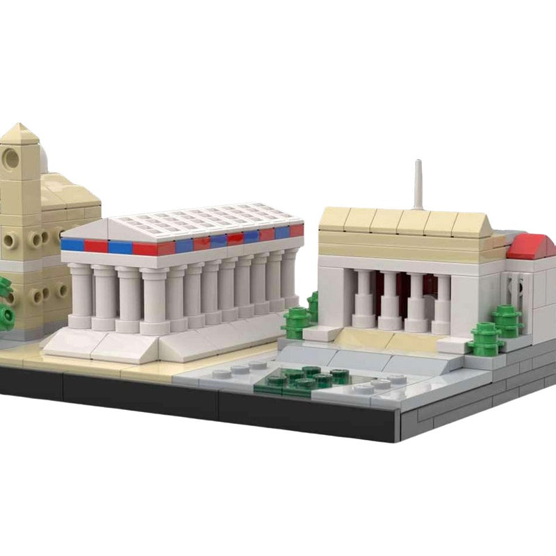 Athens Skyline MOC Building Kit | Ancient Architecture Landmark Model - 2
