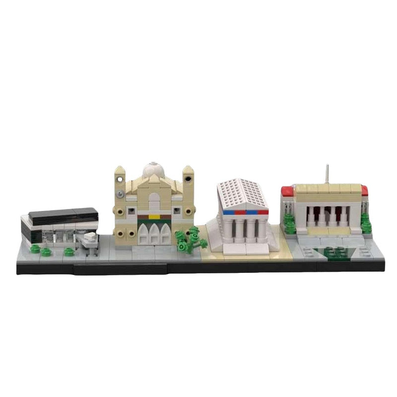 Athens Skyline MOC Building Kit | Ancient Architecture Landmark Model - 4