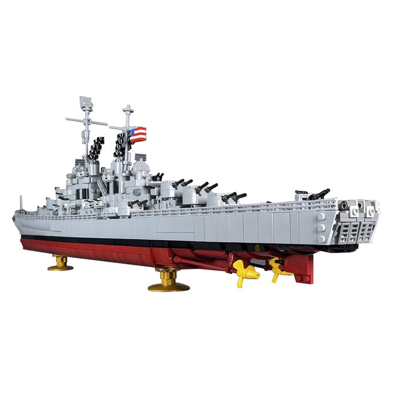 Atlanta Class Cruiser MOC Building Kit | WWII Naval Warship Model - 1