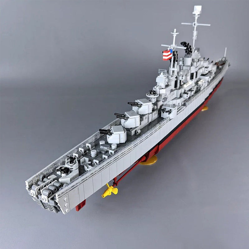 Atlanta Class Cruiser MOC Building Kit | WWII Naval Warship Model - 4