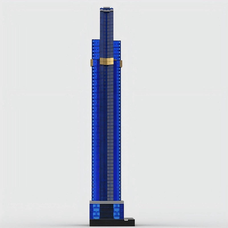 Australia 108 Melbourne Skyscraper Building Kit | LEGO-Compatible MOC - 1