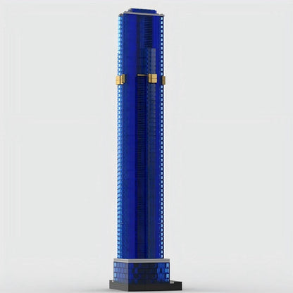 Australia 108 Melbourne Skyscraper Building Kit | LEGO-Compatible MOC - 2