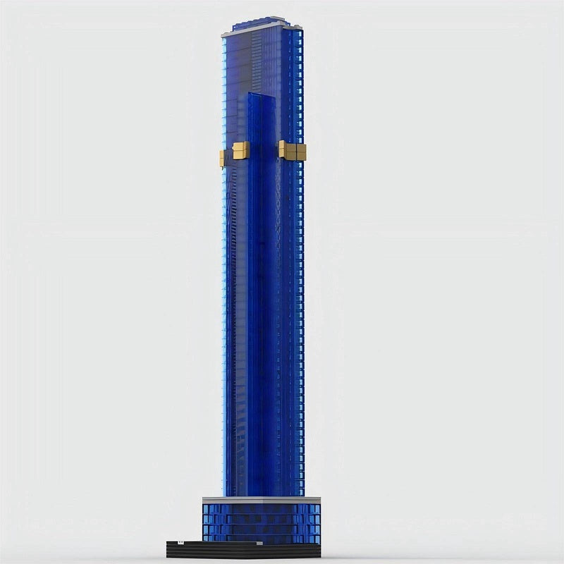 Australia 108 Melbourne Skyscraper Building Kit | LEGO-Compatible MOC - 3
