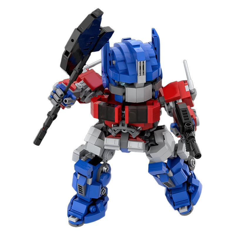 Autobot Leader Transforming Mecha Building Kit | LEGO-Compatible MOC - 5