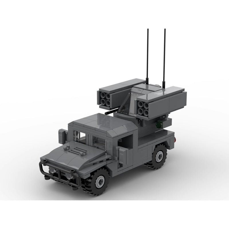 Avenger Missile Truck Building Kit | LEGO-Compatible MOC - 2