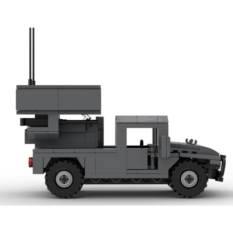 Avenger Missile Truck Building Kit | LEGO-Compatible MOC - 4