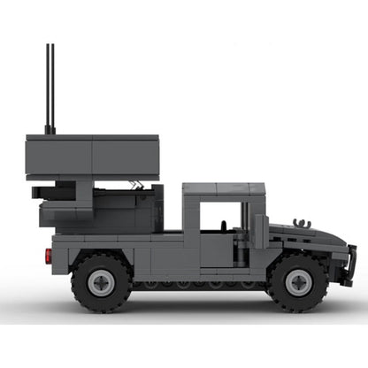 Avenger Missile Truck Building Kit | LEGO-Compatible MOC - 4