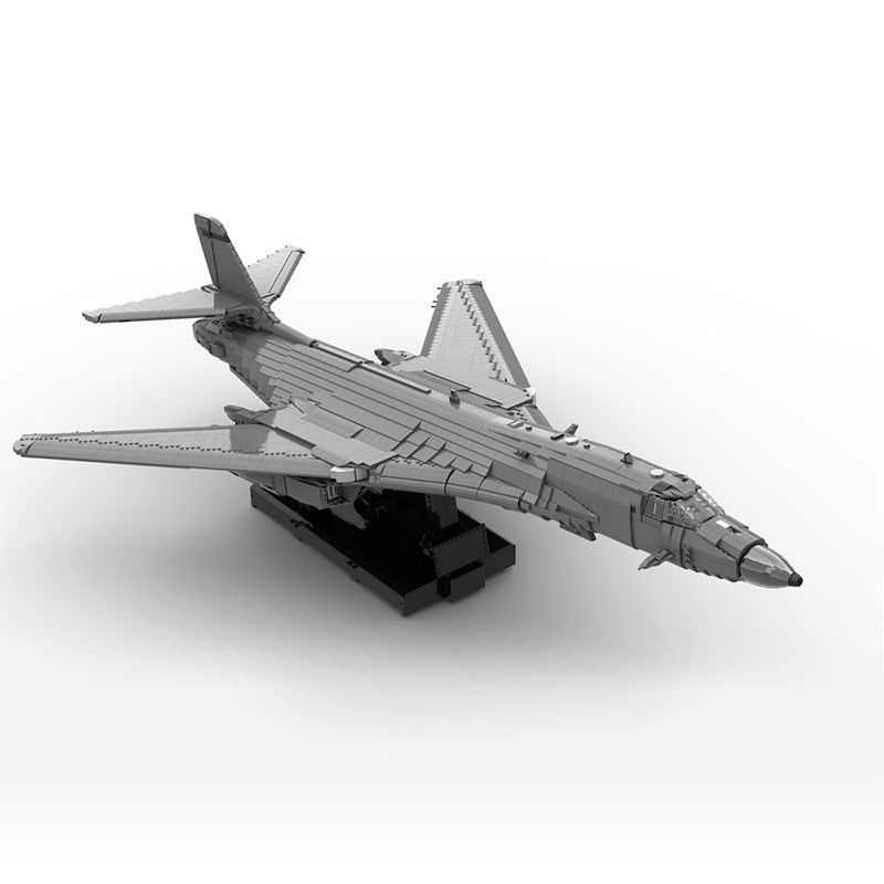 B-1 Lancer Style MOC Strategic Bomber Aircraft Building Kit - 1