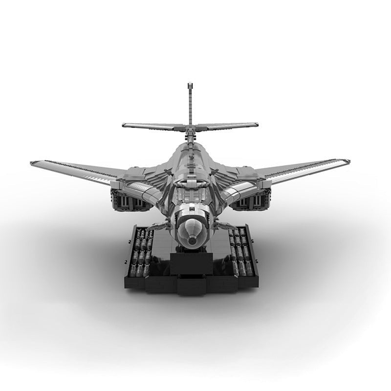 B-1 Lancer Style MOC Strategic Bomber Aircraft Building Kit - 3