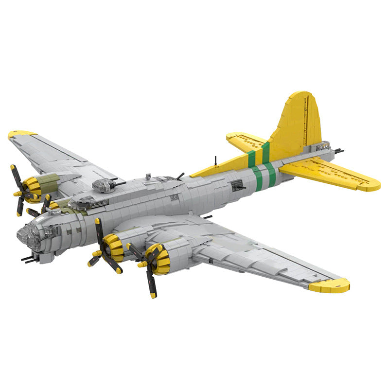 B-17 Flying Fortress WW2 Heavy Bomber MOC Building Kit | LEGO-Compatible MOC - 2