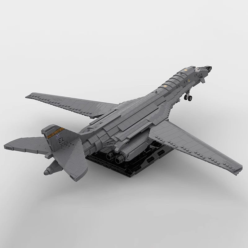B-1B Lancer Style MOC Strategic Bomber Aircraft Building Kit 1:72 Scale - 2