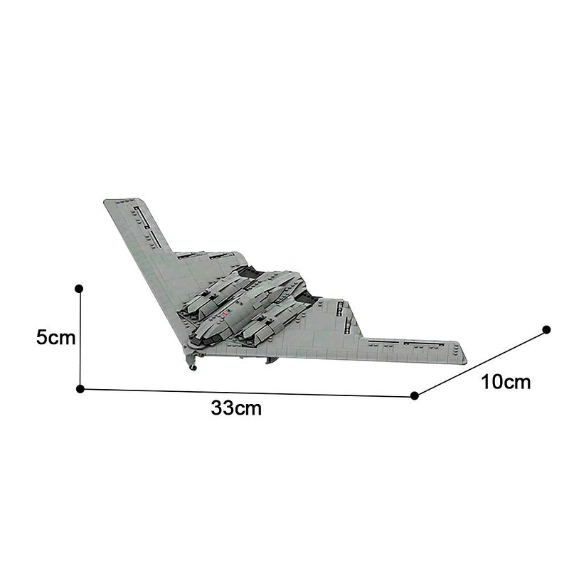 B-2 Stealth Bomber MOC Building Kit - Advanced Strategic Aviation Model - 5